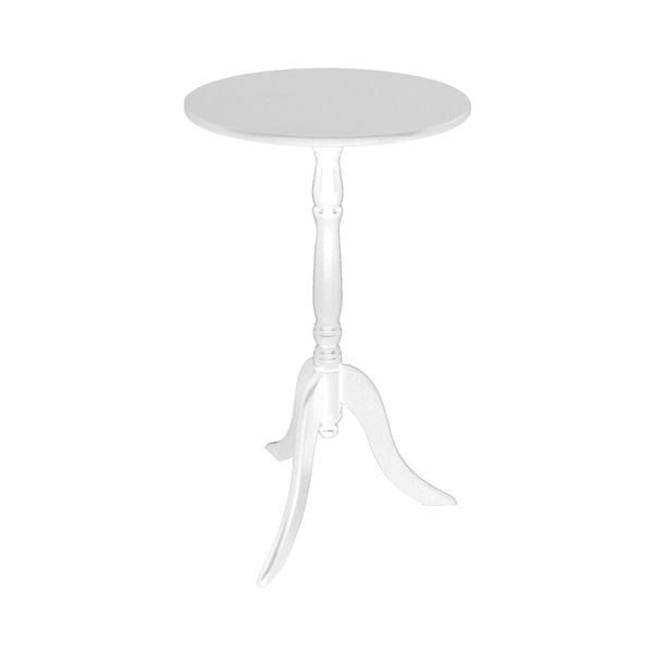 Mesa Lateral Le em Mdf 30x53cm Branca Mesa Lateral Le em Mdf 30x53cm Branca