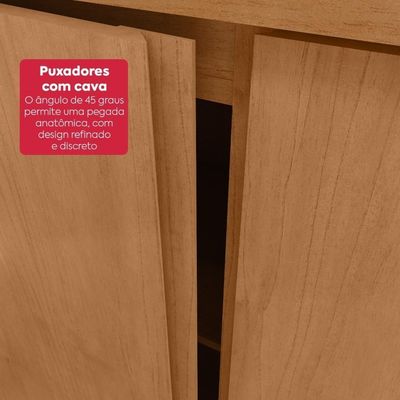 Guarda Roupa Solteiro 100% Mdf 4 Portas Easy Like Amêndo Clean