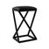 Banqueta Z Baixa 50 Cm Banquinho Cozinha Balcão Bar Corino Preto