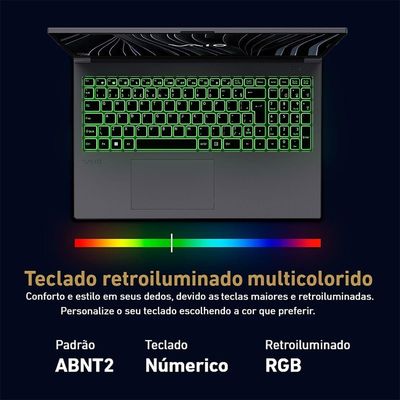 Notebook Vaio FH15 Intel® Core™ i7-13620H Windows 11 Home NVIDIA RTX 4050 32GB RAM 1TB SSD 15,6” Full HD WVA Wi-Fi 6