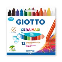 Giz de Cera 12 Cores Maxi Giotto