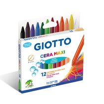 Giz de Cera 12 Cores Maxi Giotto