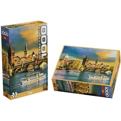 Quebra Cabeça Praga 1000 Peças Grow - 3948