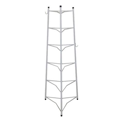Tripé Porta Panelas Estrela Branco 6 Compartimentos 103cm