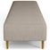 Kit 02 Puffs Decorativo Sala de Estar Bali W01 Pés Palito 170x60cm Linho Bege - Lyam Decor