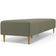 Kit 02 Puffs Decorativo Sala de Estar Bali W01 Pés Palito 210x60cm Bouclê Oliva - Lyam Decor