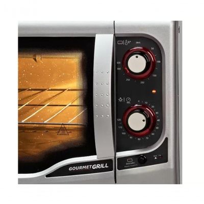 Forno 44l Fischer Eletrico Gourmet Grill - 9741-79183 Prata 110V