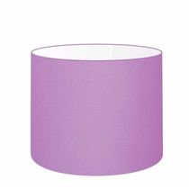 Cúpula Abajur Cilíndrica Cp-7020 ø45x21cm Lillás