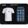 Camiseta Manga Curta Pontofrio Branca M / Branco