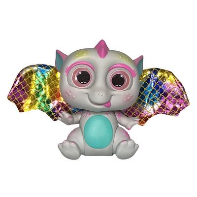 Bebê Dragão Flying Baby Com Asas - Exclusivo na cor Branco.