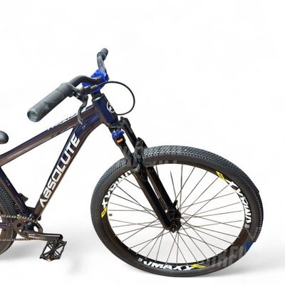Bicicleta Aro 29 Absolute Nero 5 Freeride Single Freio Hidraulico Shimano Mt200 Garfo C-trava Rodas Vmaxx Azul