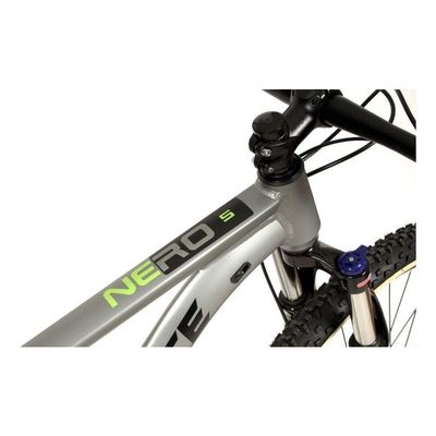 Bicicleta Aro 29 Absolute Nero 5 12v Hollowtech K7 Freio Hidráulico Garfo Trava No Guidão cinza Tam: 21