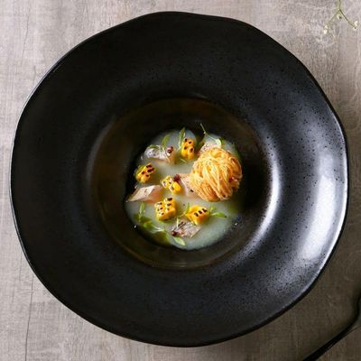 Conjunto De Pratos Para Massa-risoto 04 Peças Orgânico Eclipse Porto Brasil