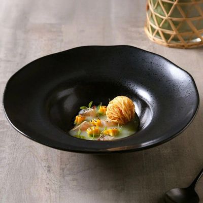 Conjunto De Pratos Para Massa-risoto 04 Peças Orgânico Eclipse Porto Brasil