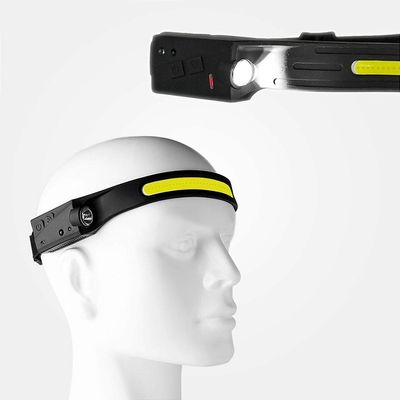Lanterna De Cabeça Farol Recarregável USB