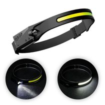 Lanterna De Cabeça Farol Recarregável USB