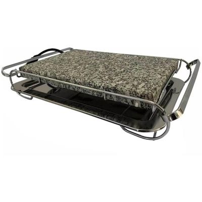 Grill Chapa Elétrica Pedra Granito Stone Grill