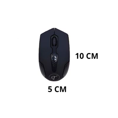 Mouse Óptico Sem Fio Bluetooth Portátil USB Wireless - Liberdade e Conforto