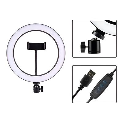 Ring Light Aro 10 Polegadas com Suporte