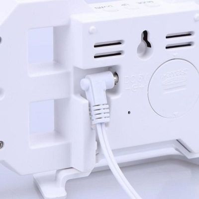 Relógio Digital 3D LED Parede e Mesa