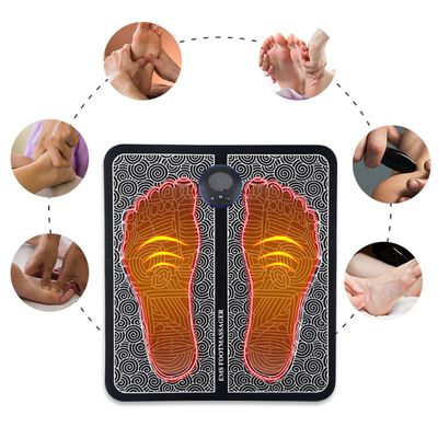 Massageador De Pés EMS Estimulação Muscular Acupuntura