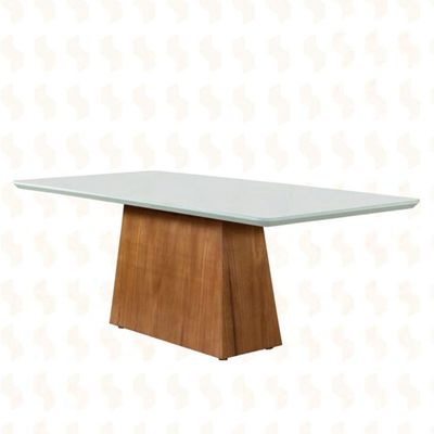 Mesa De Jantar Base Robusta - Amsterdã-2,20x1,0m - Art Salas