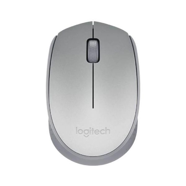 Mouse Logitech Sem Fio Ambidestro Prata M170 - 910-005334