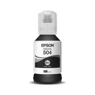 Refil de Tinta Epson T504 Preto