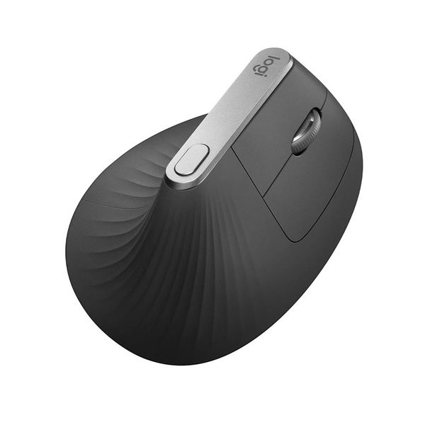 Mouse Logitech sem Fio Recarregável MX Vertical Ergonômico, Unifying e Blutetooth