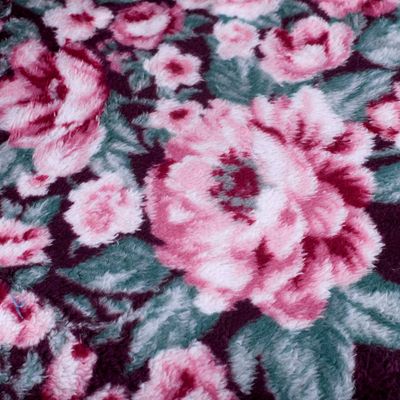 Manta Camesa Casal Floral 180 cm x 200 cm