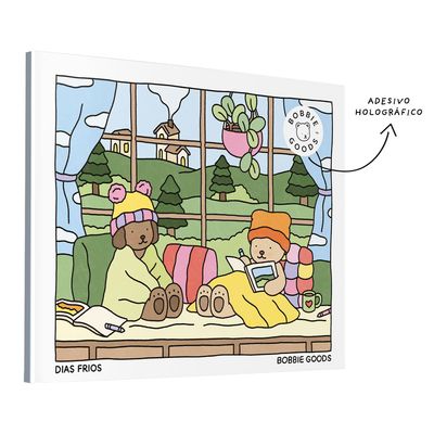 Livro de Colorir Bobbie Goods Dias Frios - Catavento
