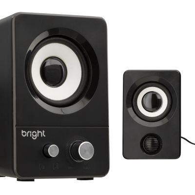 Caixa de Som Mini Subwoofer Bright 0590 USB 15W