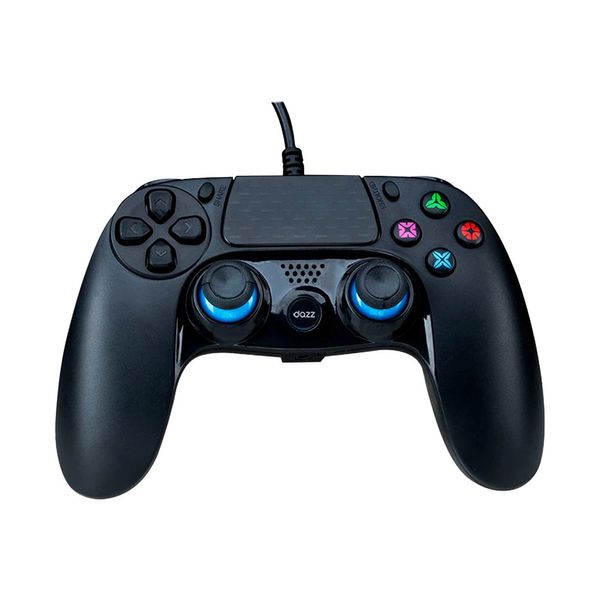 Controle Gamer USB Dazz Quartum Preto 2.0