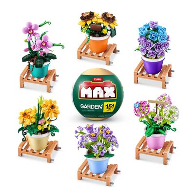 Blocos de Montar 233 Peças Max Garden Candide