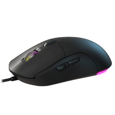 MGCS - Mouse Gamer Ceres Hyperlight 7200DPI Rainbow 63G Ultraleve - Preto