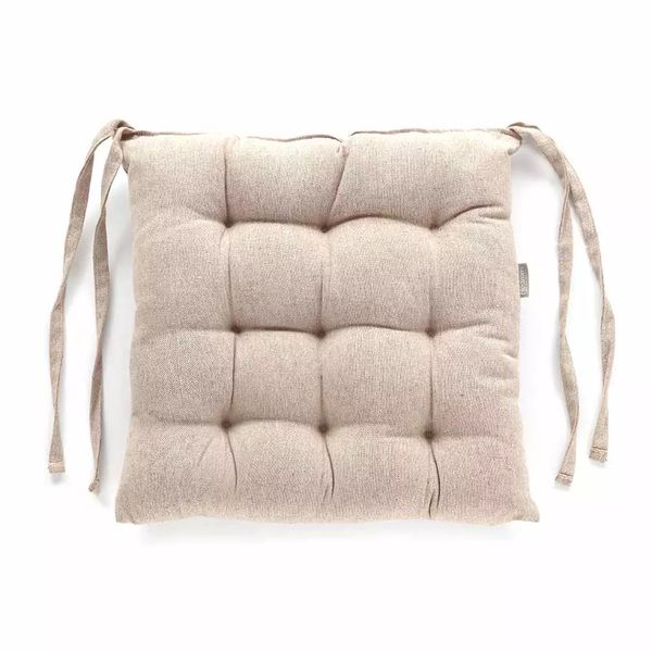Futon Hedrons Caioba 45x45cm Liso Taupe