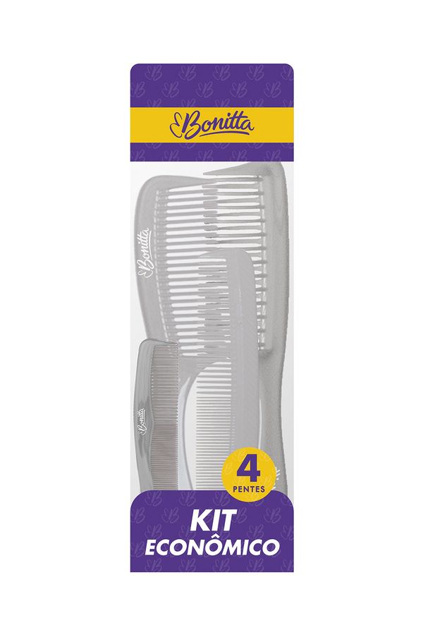 Kit Pente Bonitta Basic com 4 Unidades
