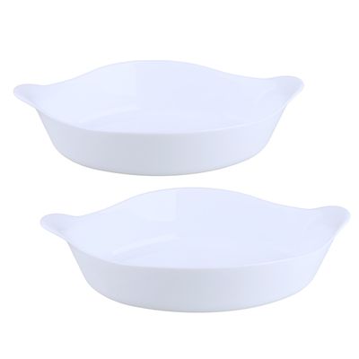Conjunto de assadeiras Opaline Oval 1,8/1,4L com 2 peças