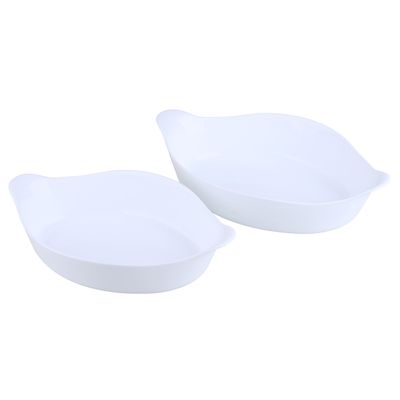 Conjunto de assadeiras Opaline Oval 1,8/1,4L com 2 peças