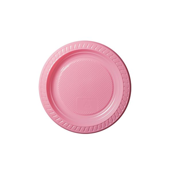 Prato Descartável Copobrás Nº15 com 10 Unidades Rosa