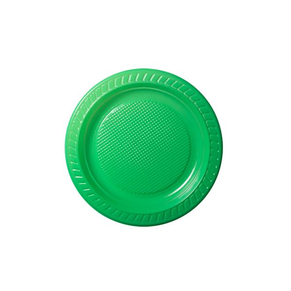 Prato Descartável Copobrás Nº15 com 10 Unidades Verde Prato Descartável Copobrás Nº15 com 10 Unidades Verde