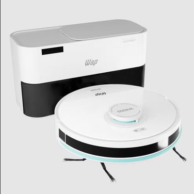 Robô Aspirador de Pó ROBOT W4000 48W Navegação 360 WAP Branco / 220V