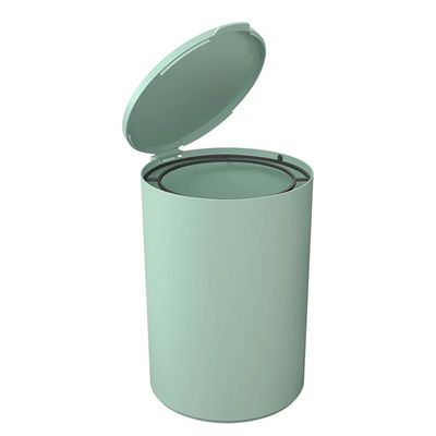 Lixeira de Plástico com Tampa Coza Serene Verde 5L