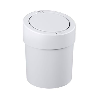 Lixeira de Plástico Automática Coza Branca 5L