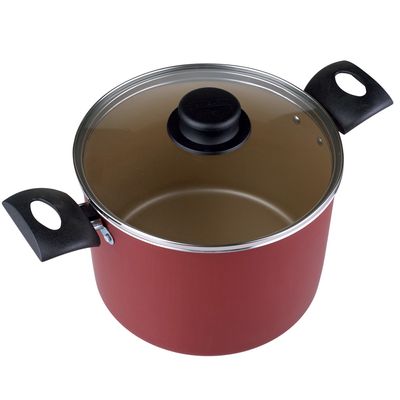 Caldeirão Aluminio 20CM Turim Tramontina Vermelho