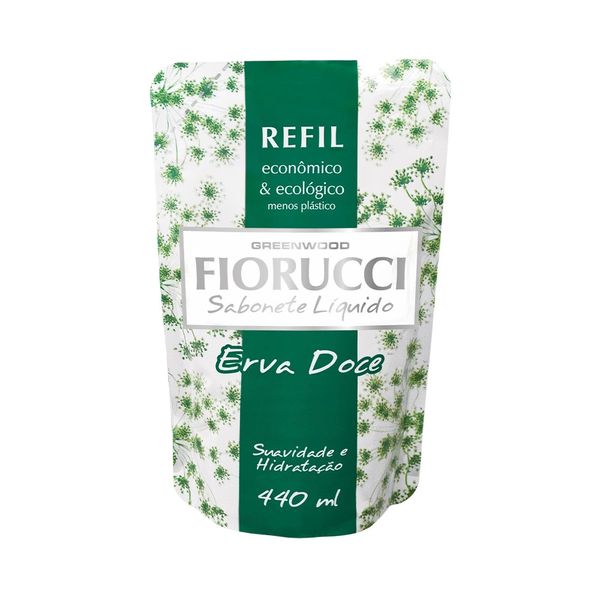 Refil Sabonete Líquido Fiorucci Erva Doce 440ml
