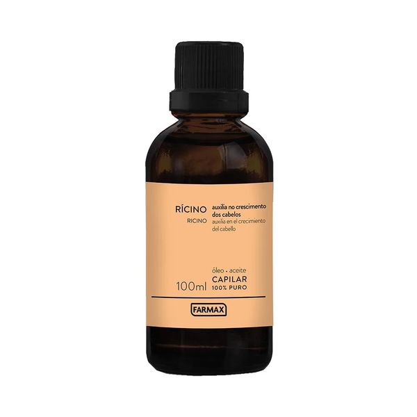 Óleo Ricino Puro Farmax 100ml Óleo Ricino Puro Farmax 100ml