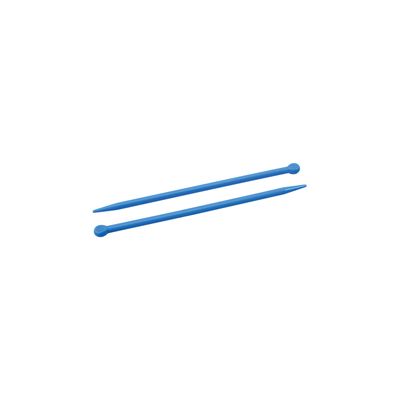 Agulha para Tricô Plástica Kit com 25cm 8mm