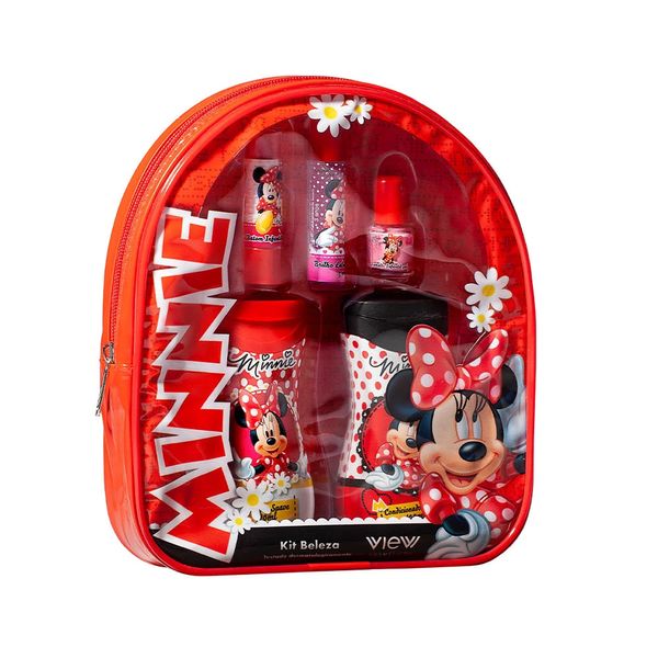 Mochila Minnie Kit Beleza Mochila Minnie Kit Beleza