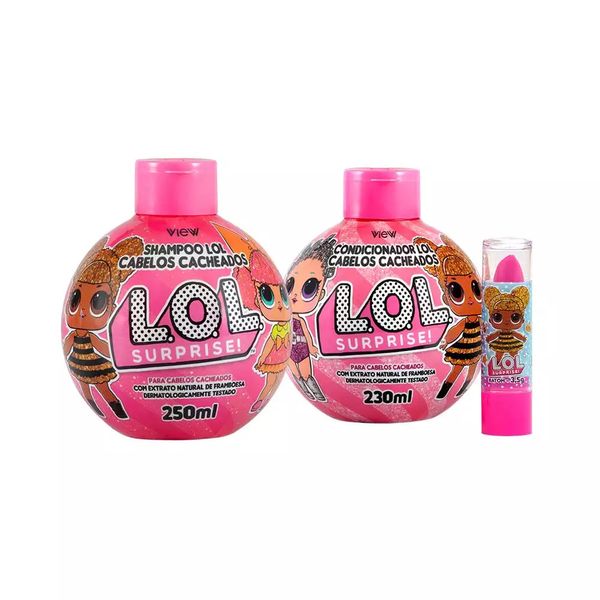Kit Lol Cabelos Cacheados